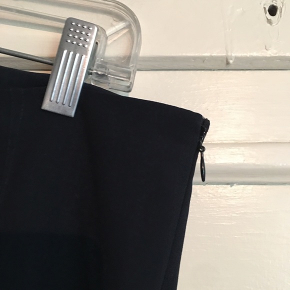 Theory Belisa virgin wool navy cropped pants sz 4 - Picture 5 of 10